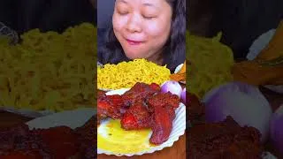 Thumbnail: Street food mukbang #shorts