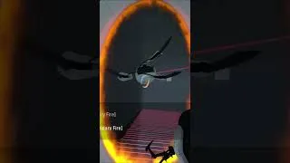 Thumbnail: Portal game physics working overtime against you #portal2 #shorts #luck