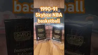 Thumbnail: 1990-91 Skybox NBA (2 Packs) Basketball - 2