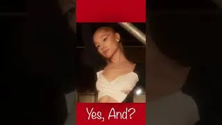 Thumbnail: Ariana Grande - Yes, And? (Sped Up) #shorts FULL SONG ON MY CHANNEL