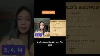 Thumbnail: A fun new sorting algorithm - Bubble Sort SortingAlgorithm BubbleSort