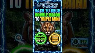 Thumbnail: DOUBLE MAJOR to TRIPLE MINI ⚡️Lightning 10 Year Storm 🎰 #slots #casino #gambling #jackpot #bigwin