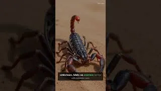 Thumbnail: This Scorpion's Venom Costs $39 MILLION Per Gallon #shorts #science #POVScience