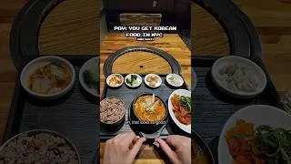Thumbnail: pov korean for lunch in nyc (and some venting at the end) #nyc #korean #kimchi #galbi #koreanfood