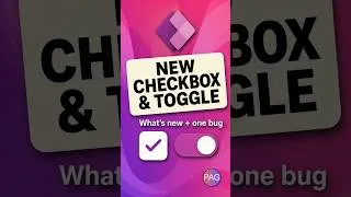 Thumbnail: Power Apps Modern Checkbox and Toggle Updates! #powerapps
