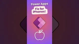 Thumbnail: Fix this issue in your mobile Power Apps! #tutorial #powerappsportals #microsoftpowerapps