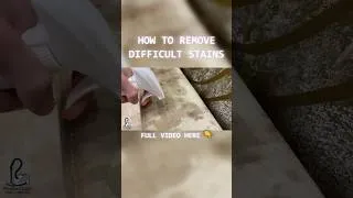 Thumbnail: How to remove difficult stains from upholstery? Pen stains, paint stains, tough stains #deepcleaning