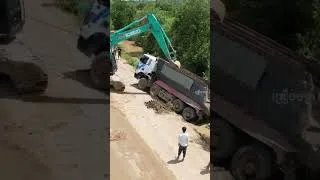 Thumbnail: Amazing 25Ton Dimper Failed In water#short