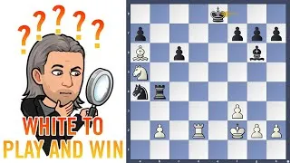 Thumbnail: Chess puzzle of the week - White to play #shorts