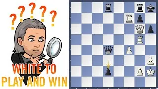 Thumbnail: Chess puzzle of the week - White to play #shorts
