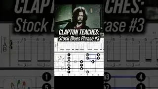 Thumbnail: Clapton's STOCK BLUES RIFFS (third example) #ericclapton #bluesguitar #pentatonic