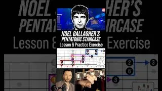 Thumbnail: Noel Gallagher & the Pentatonic Staircase Lesson & Exercise