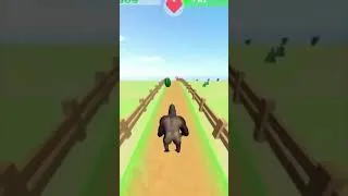 Thumbnail: hey guys its me running gorilla