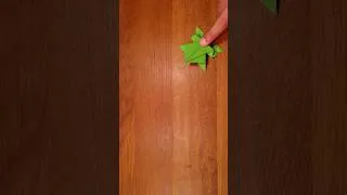 Thumbnail: Origami Jumping Frog #shorts