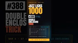Thumbnail: Jazz Guitar Lick #388: Double Enclosure Trick