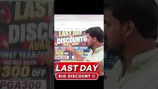 Thumbnail: LAST DAY BIG DISCOUNT !! | Pradeep Giri Academy | #shorts #bigdiscount #pradeepgirisir