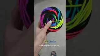 Thumbnail: Merry Go Round Long color change cake Yarn Ganga Acrowools Pradhan stores