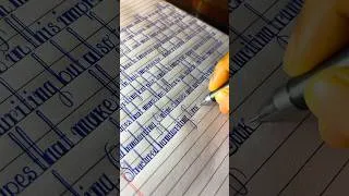 Thumbnail: Modern handwriting video in english || # #handwriting #youtubeshorts