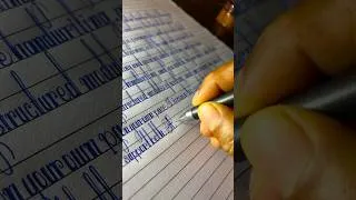Thumbnail: Neat and clean english handwriting video || #handwriting #youtubeshorts