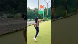 Thumbnail: She Picked Up the Bat & Surprised Everyone! 🏏🔥” #viral #cricketlover #babygirl #independenceday