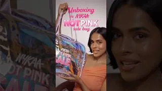 Thumbnail: What’s inside the Nykaa Hot Pink Sale Bag🎀💖