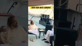 Thumbnail: Boat ride with #gurudev #srisriravishankar #shortsfeed #youtubeshorts #shorts #short