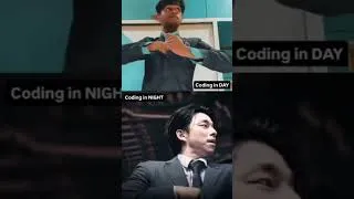 Thumbnail: Coding at night 💀🤚#youtubememes #memes #shorts #developer #development #viralshorts #programming