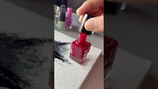 Thumbnail: Drawing With Nail Polish 💅. #shorts
