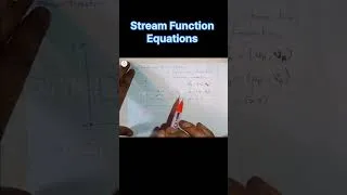 Thumbnail: Stream Function - Equations