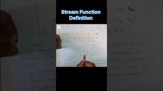 Thumbnail: Stream Function - Definition