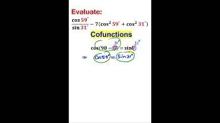 Thumbnail: Evaluate the Trigonometric Problem