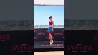 Thumbnail: Zendaya in Rome for the Spiderman movie Premier