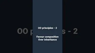 Thumbnail: OO Principles - 2