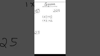 Thumbnail: Shortcut for finding square #shorts #square #yt #vedicmaths #ytshort #viral #tricks #viralvideos