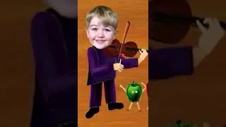 Thumbnail: "V" is for Violin and Vegetables! #abckids #abcsong
