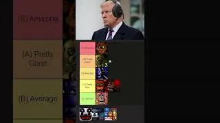 Thumbnail: Presidents Tierlist FNAF Games #shorts #uspresidents