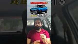Thumbnail: No.1 SUV Sale's in July 2026 ✅ | #shorts #tatapunch #punch #suv #carsales