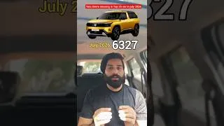 Thumbnail: Tata Sierra missing in Top 25 car in july 2026 | #shorts #tatasierra #sierra #suv #carsales