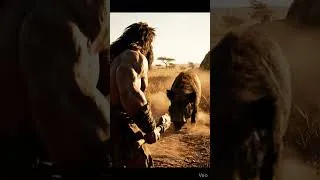 Thumbnail: Life Million Years Ago I Hominid leader lunges