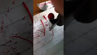 Thumbnail: I love you #art #satisfying #iloveyou