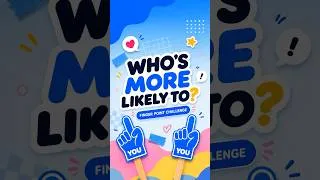 Thumbnail: A Love Other Than Yours | Who's More Likely To With Seo Kangjun and Ahn Eun-jin | Amazon Prime