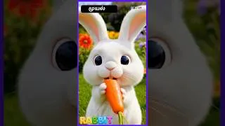 Thumbnail: Domestic Animals in Tamil and English | Pet & Farm Animals Names for Kids