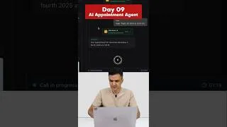 Thumbnail: AI receptionist handles calls, emails & bookings 24×7 #aireceptionist #appointmentagent #aiagents