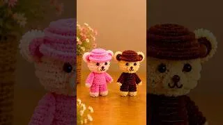 Thumbnail: 🧸💕 DIY Pipe Cleaner Teddy Bear | Cute Mini Bear Craft #Shorts #ytshorts #handmade