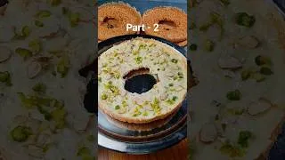 Thumbnail: Malai Ghevar ❤️ #short #ghevarrecipe #indiansweetrecipe