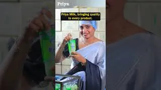 Thumbnail: 🥛 Priya Milk – Purity You Can Trust! 🥛#dairyproducts #farmfresh #dairy #healthylife #shorts #yt