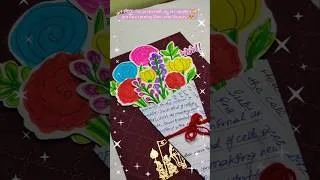 Thumbnail: You don't need any expensive art supplies #diy #artscraft #craft #handmade #cards #viralart #viral
