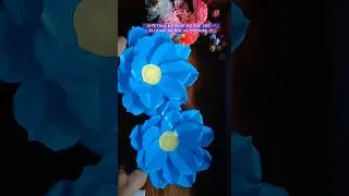 Thumbnail: Big paper flowers making #diy #papercraft #craftideas #crafts #artscraft #flowercraft #flowers