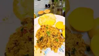 Thumbnail: Kadai Sadam Recipe in Tamil 😋 | 10 Minutes Easy Lunch Recipe | Restaurant Style Kadai Rice #shorts