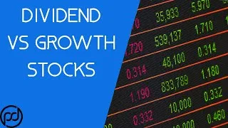 Thumbnail: Should I INVEST in DIVIDEND or GROWTH STOCKS? PROS AND CONS! #Shorts #IFD
